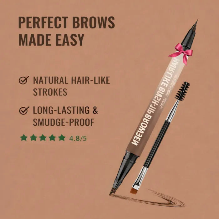 🥳2026 HOT SALE🥳 Waterproof & Smudge-Proof Brow Pen
