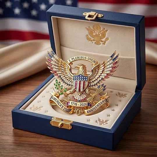 🔥🔥 July 4th Special:US 250th Anniversary Brooch Pin