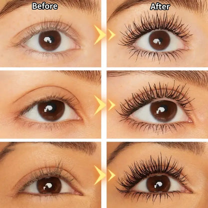 💜LAST DAY - BUY 1 GET 1 FREE💜All-Day Beautiful Lashes, Smudge-Proof! Waterproof Fiber Mascara for Natural Volume