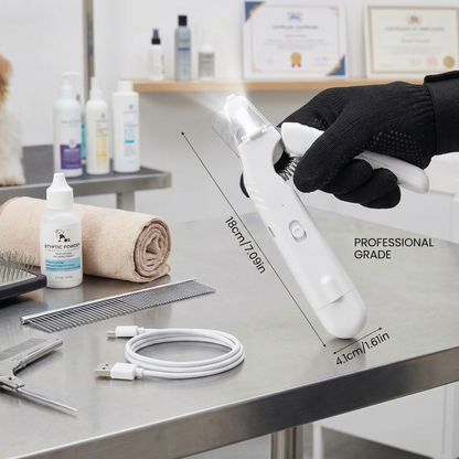 2-in-1 Professional Dog Nail Clipper & Grinder