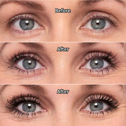 💜LAST DAY - BUY 1 GET 1 FREE💜All-Day Beautiful Lashes, Smudge-Proof! Waterproof Fiber Mascara for Natural Volume