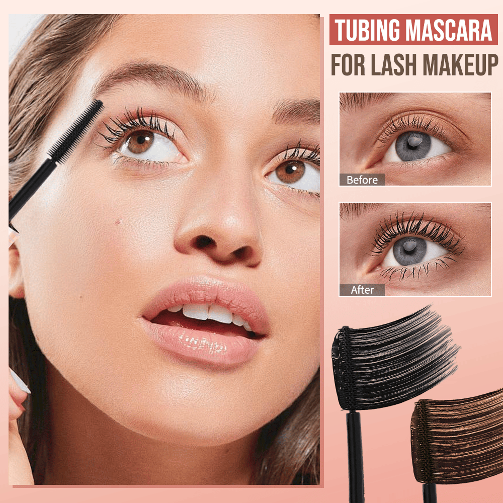 💜LAST DAY - BUY 1 GET 1 FREE💜All-Day Beautiful Lashes, Smudge-Proof! Waterproof Fiber Mascara for Natural Volume