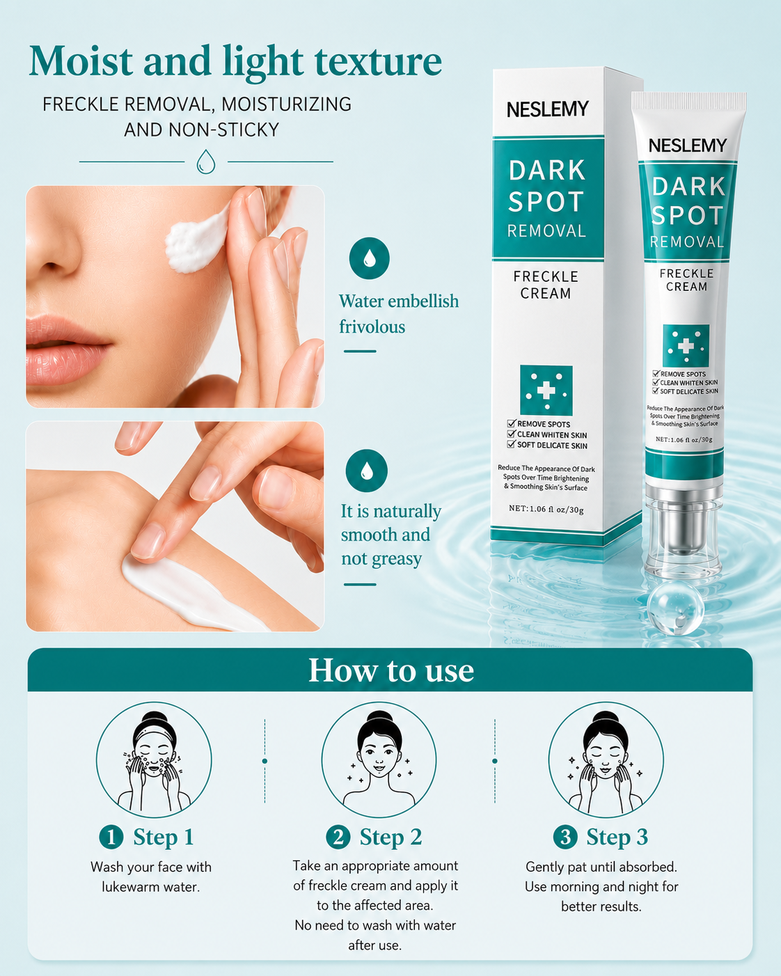 ✨Dark Spot Removal Cream That Helps Reveal Brighter, Healthier-Looking Skin