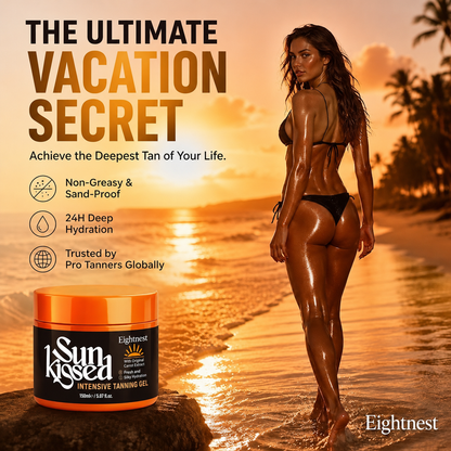 Intensive Outdoor Tanning Gel🥕Infused with Carrot Extract for Deep Hydration & a Natural-Looking Bronze Glow