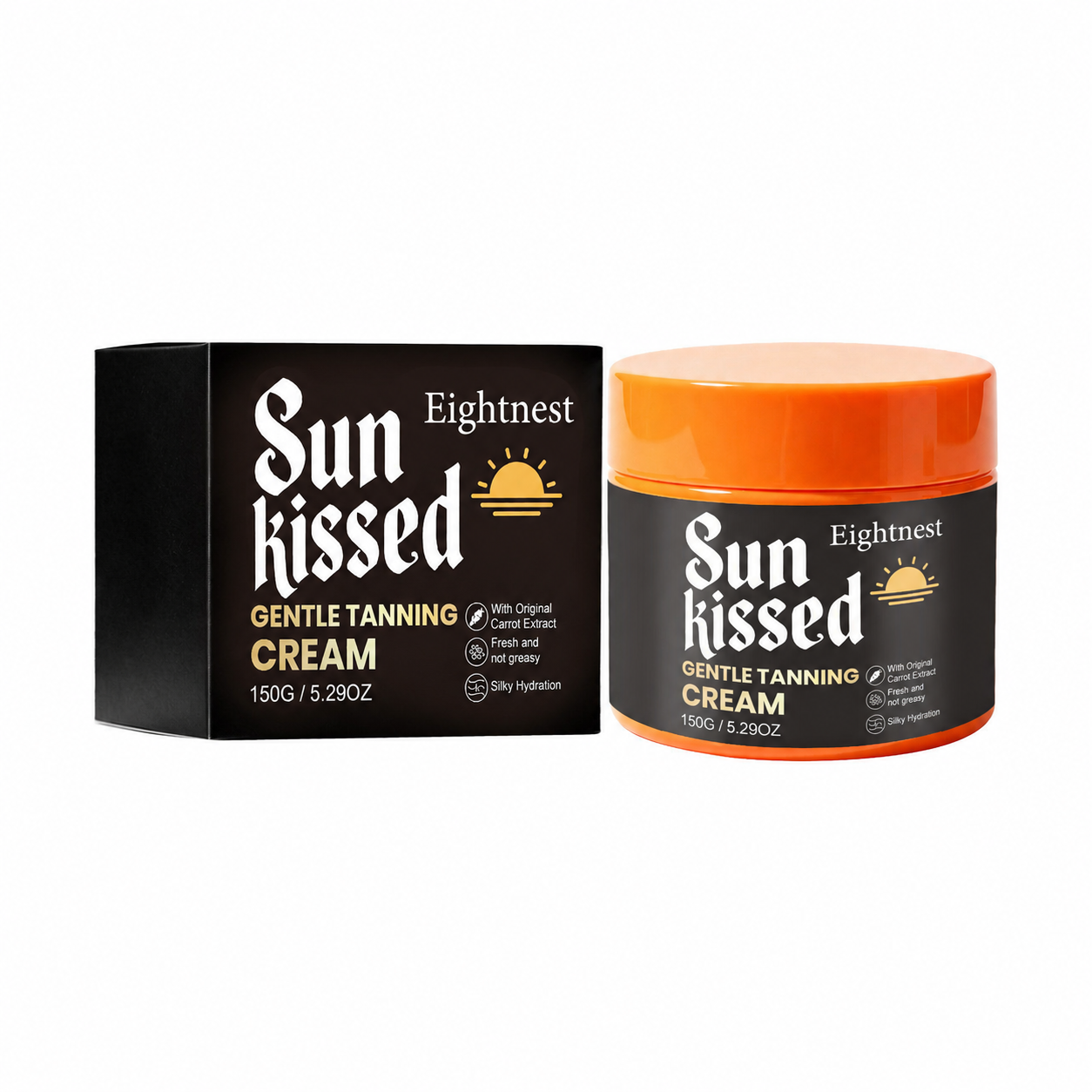 Intensive Outdoor Tanning Gel🥕Infused with Carrot Extract for Deep Hydration & a Natural-Looking Bronze Glow