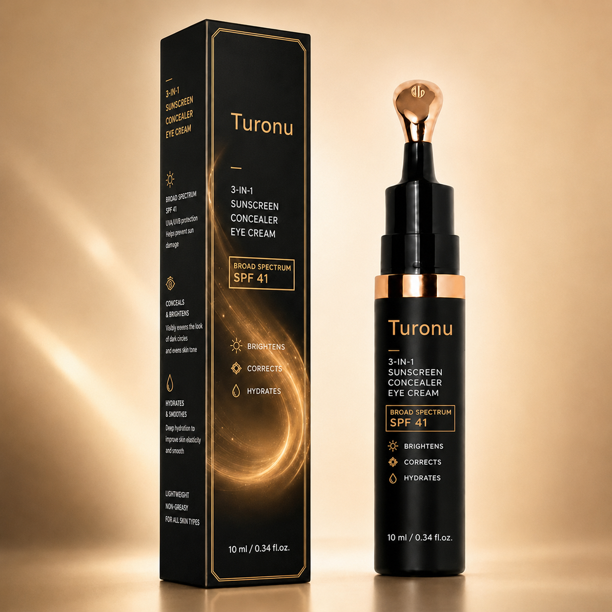 🎉Last Day Buy 1 Get 1 Free🎉Turonu Brightening Eye Corrector