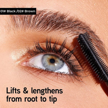 💜LAST DAY - BUY 1 GET 1 FREE💜All-Day Beautiful Lashes, Smudge-Proof! Waterproof Fiber Mascara for Natural Volume