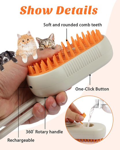 Pet Steam Brush