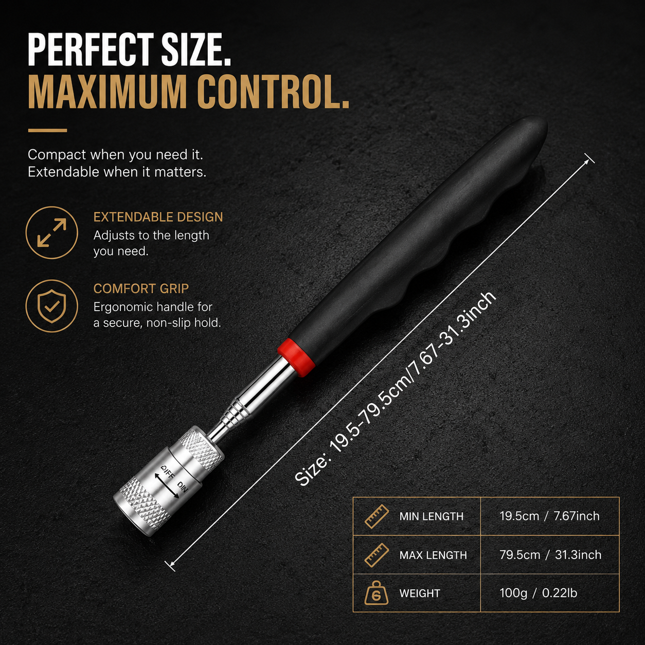 BoltCatcher LED Magnet Pen