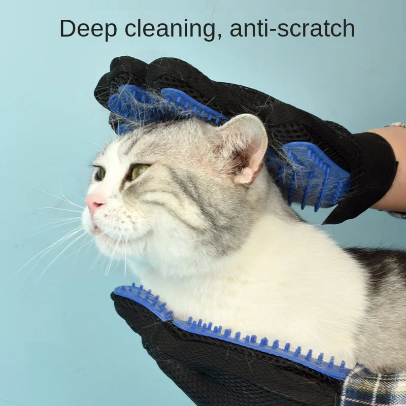 Silicone Grooming Gloves 🐾