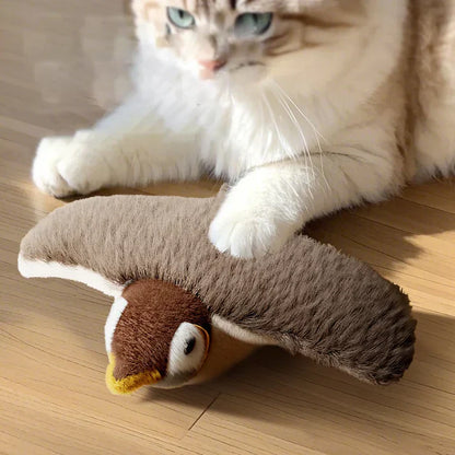 Little bird chirping simulation toy, cat hunting play, self fun