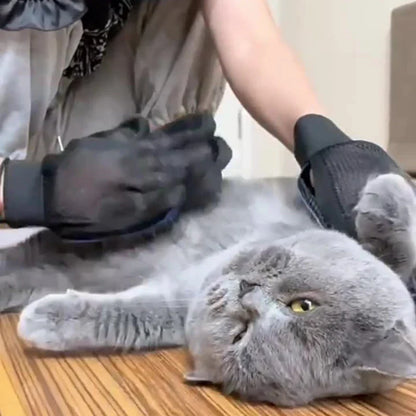 Silicone Grooming Gloves 🐾