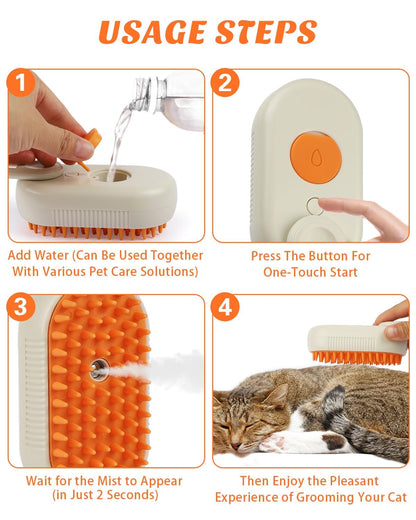Pet Steam Brush