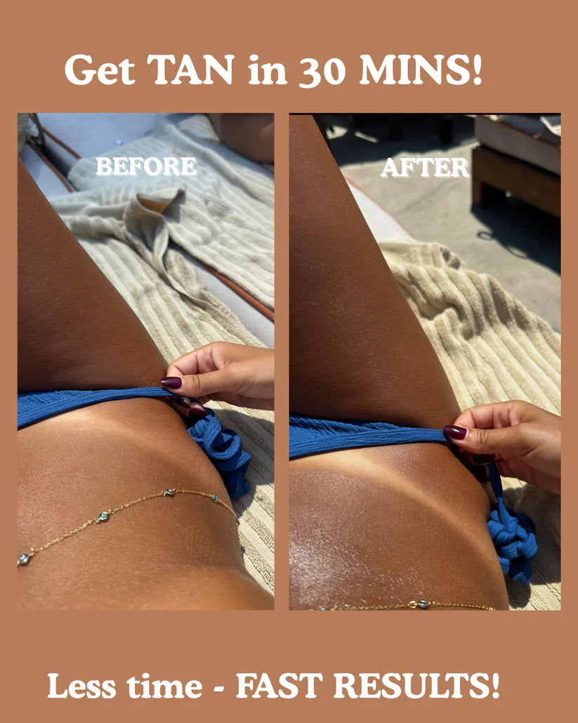Carrot-Infused Tanning Gel for a Rich Bronze Glow ✨