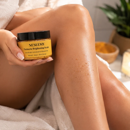 🏆 LIMITED-TIME 30% OFF! ✨Turmeric Exfoliating Body Scrub