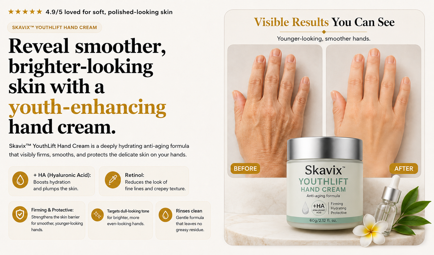 🎁 30% OFF Today! Give Mom the Gift of Soft, Youthful Hands 💕